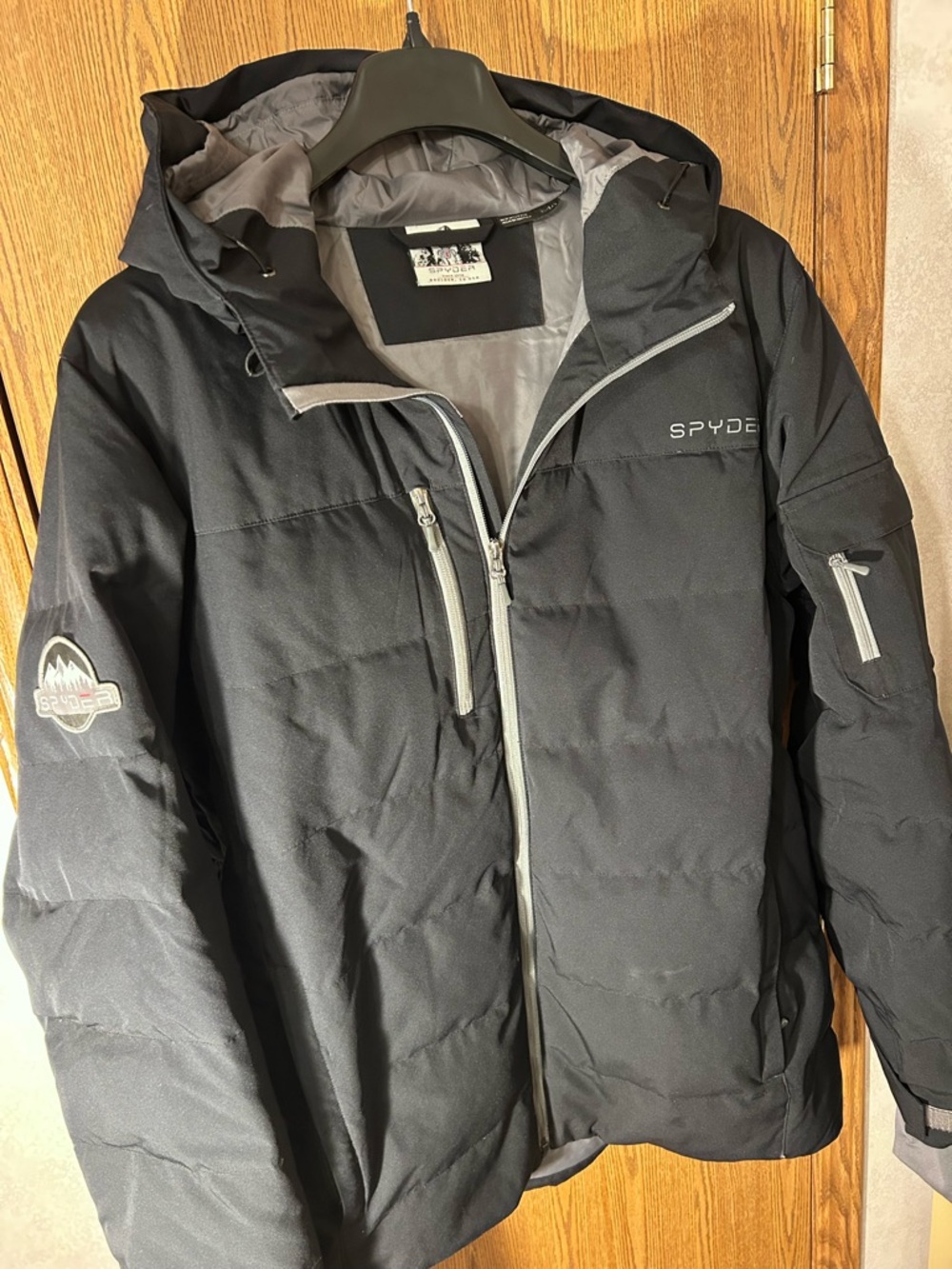 Spyder 600 Down Puffer Ski Coat - Picture 2 of 6